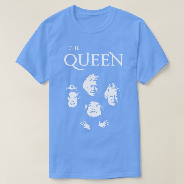 Camiseta British Queens Platinum Jubilee - Honrando O Eli (Frente do Design)