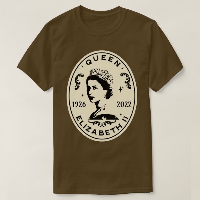 Camiseta British Queens Platinum Jubilee - Honrando O Eli (Frente do Design)