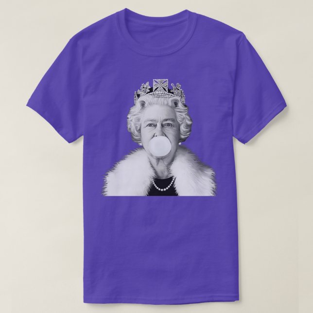 Camiseta British Queens Platinum Jubilee - Honrando O Eli (Frente do Design)