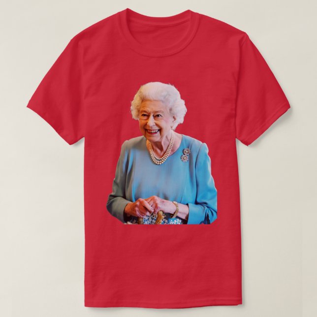 Camiseta British Queens Platinum Jubilee - Honrando O Eli (Frente do Design)