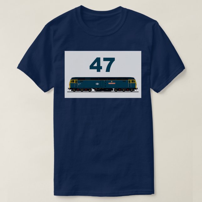 CAMISETA BRITISH RAIL CLASS (Frente do Design)