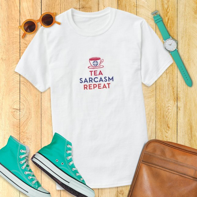 Camiseta British Tea Cup Funny London Souvenir (Criador carregado)