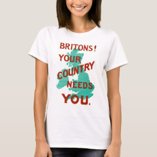 Camiseta Britons! Seu país precisa de você