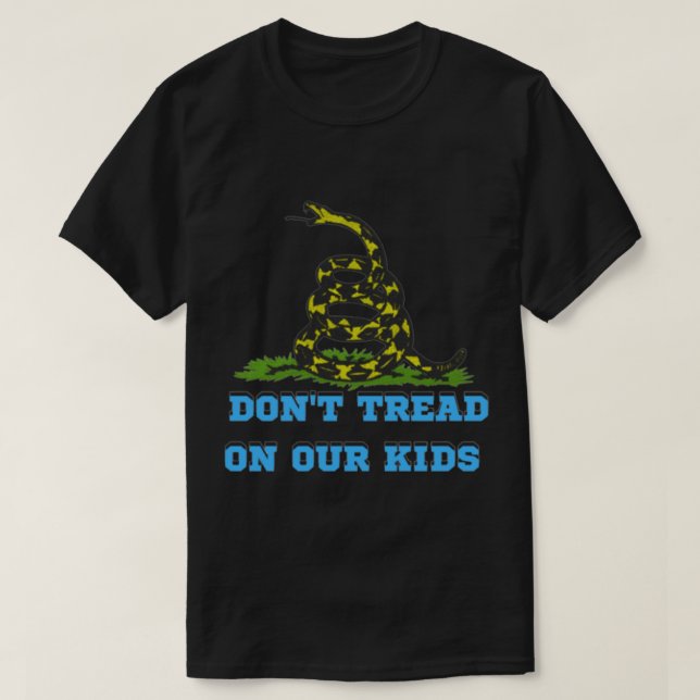 Camiseta Brittany Aldean Don_t Tread On Our Kids (Frente do Design)