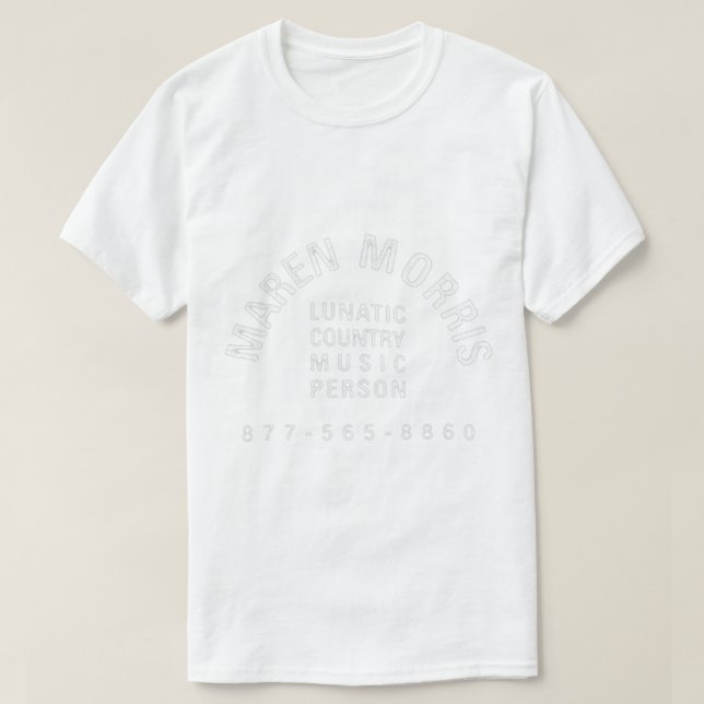 Camiseta Brittany Aldean Maren Morris (Frente do Design)