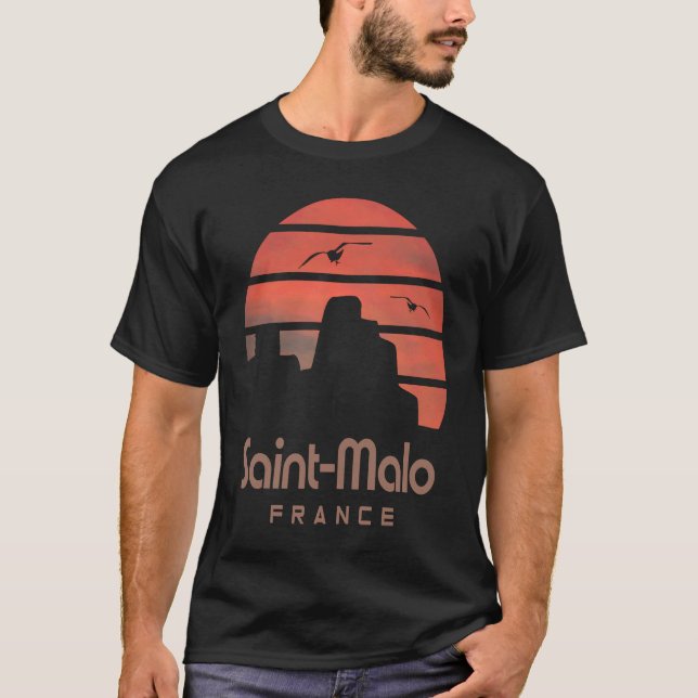 Camiseta Brittany France Saint Malo (Frente)
