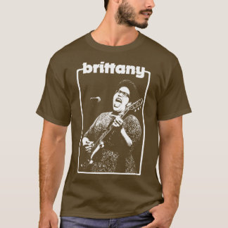 Camiseta Brittany, O Estêncil Branco