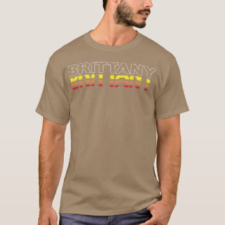 Camiseta Brittany Primeiro Nome Engraçado Vintage Pôr do So