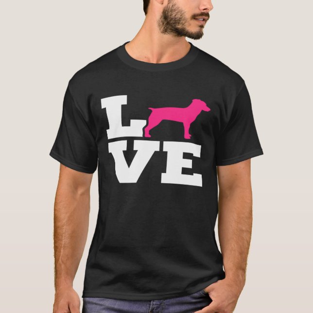 Camiseta Brittany Spaniel Love (Frente)