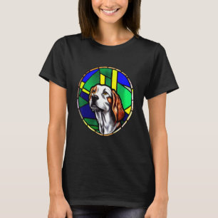 Camiseta Brittany Spaniel - Vidro Colorido_3