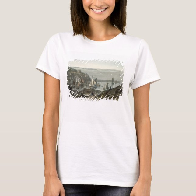 Camiseta Brixham, Torbay, Devon, do Volume VIII da Voz A (Frente)
