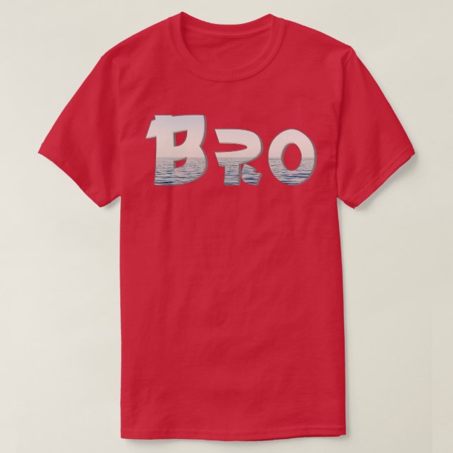 Camiseta Bro (Frente do Design)