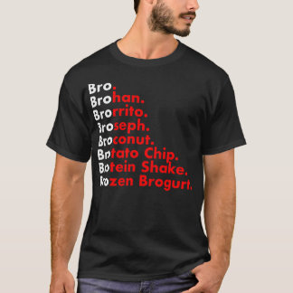 Camiseta Bro Broseph Brocabulary Funny Malhação Gyout