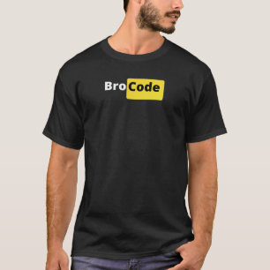 Camiseta Bro code T-shirt para todo o broz