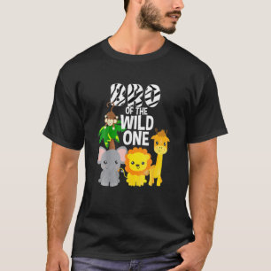 Camiseta Bro Da Selva De Um Zoológico Heme Aniversário Da S