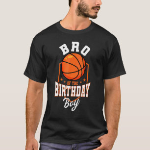 Camiseta Bro Do Bairthday Boy Basball Theme Parte De Um Dia