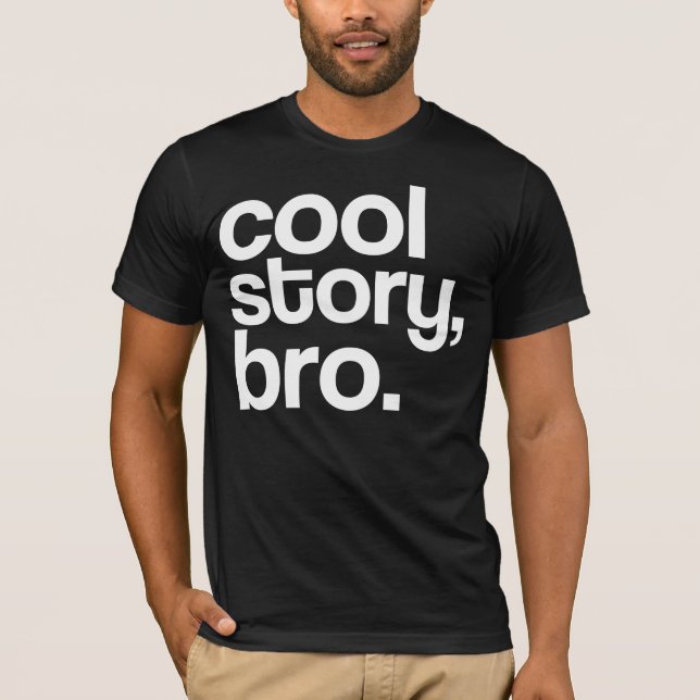 Camiseta bro legal da história (Frente)