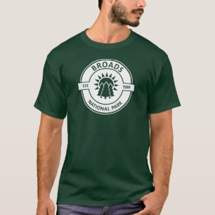 Camiseta Broads National Park Sun Trees