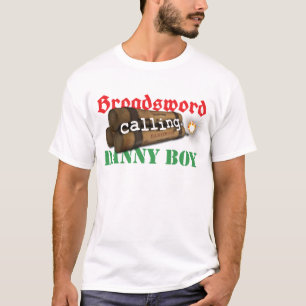 Camiseta Broadsword que chama o menino de Danny