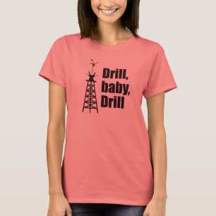 Camiseta Broca, bebê, T da broca
