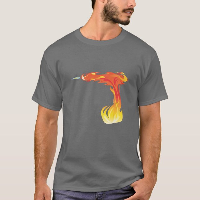 Camiseta Broca de fogo (Frente)