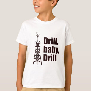Camiseta Broca do bebê da broca
