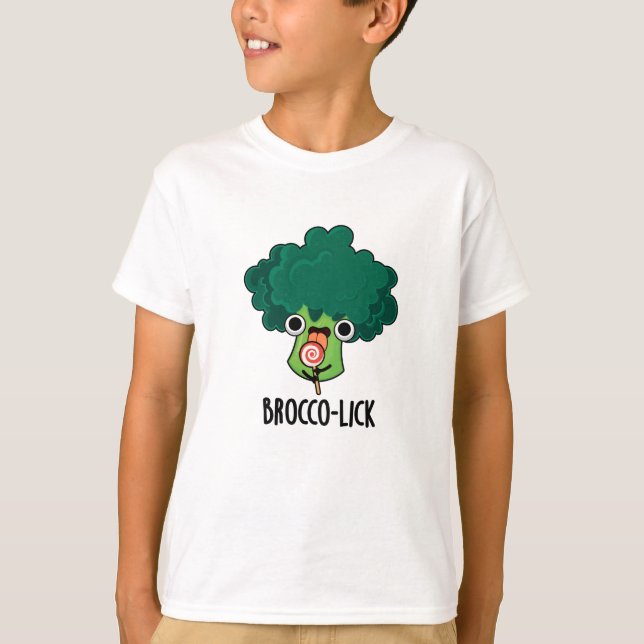 Camiseta Brocco lambk Funny Veggie Broccoli Pun (Frente)