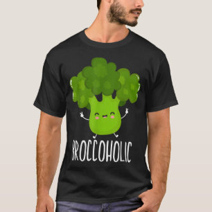 Camiseta Broccoholas Vegetais Vegetais Vegan Broccoli