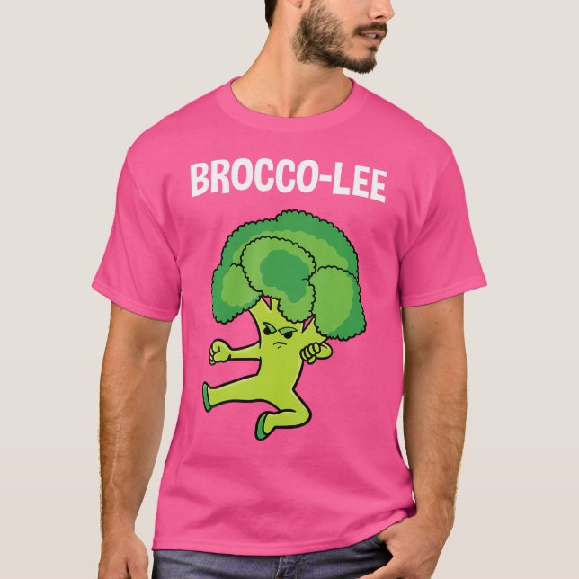Camiseta Broccoli Brocco-Lee Kung Fu Artes Marciais Mma Kar (Frente)