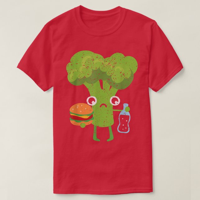 Camiseta Broccoli Coma Vegan Vegan Vegetal Veget Saudável (Frente do Design)