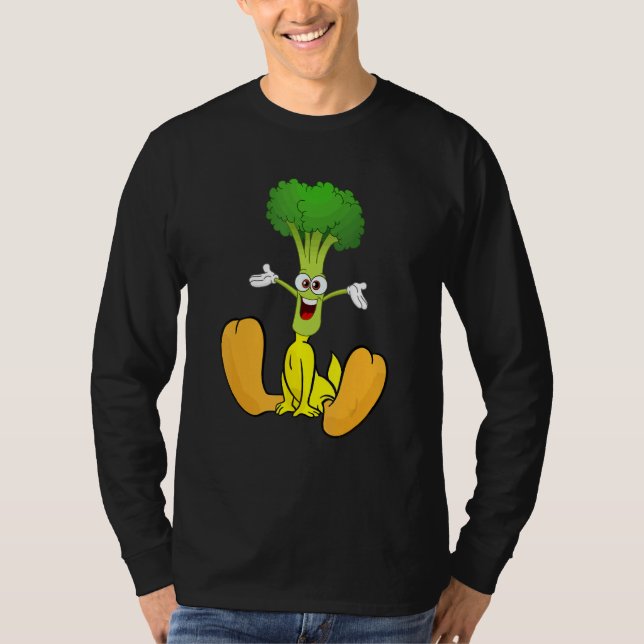 Camiseta Broccoli É A Vida Do Veggie Vegan Vegetal De Bróco (Frente)