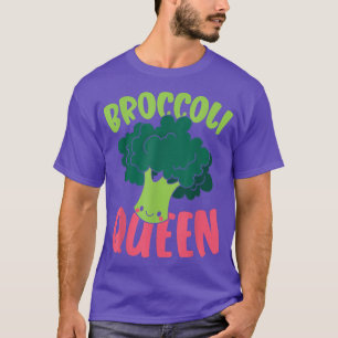 Camiseta Broccoli Queen Vegan Lover Vegetable Healthy Veget