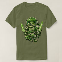 Broccoli Space Bushido — Guardião Cósmico Vintage