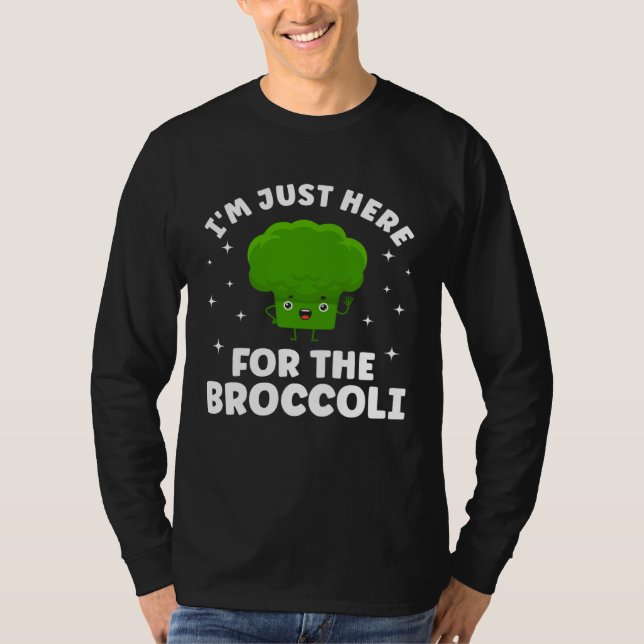 Camiseta Broccoli  Vegetable Vegetarian Broccoli Vegan Food (Frente)