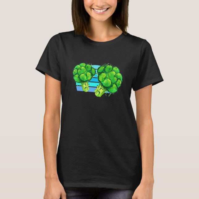 Camiseta Broccoli Vintage Sunset - Broccoli (Frente)