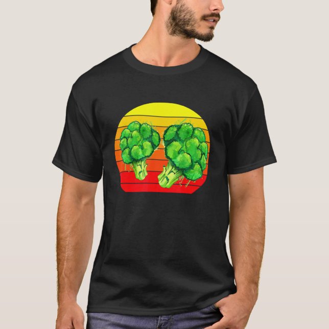 Camiseta Broccoli Vintage Sunset - Broccoli 1 (Frente)