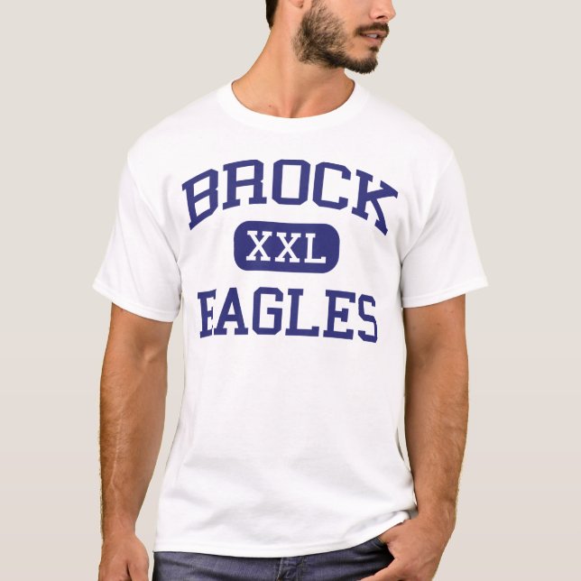 Camiseta Brock - Eagles - segundo grau de Brock - Brock (Frente)