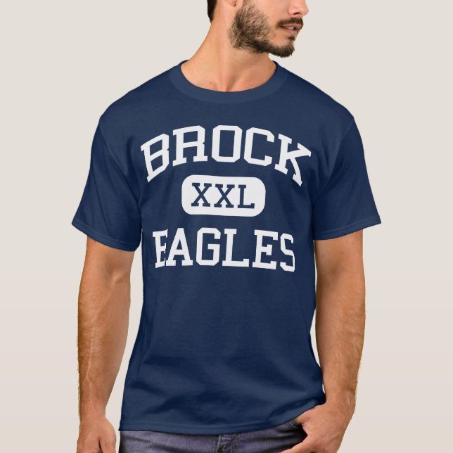 Camiseta Brock - Eagles - segundo grau de Brock - Brock (Frente)