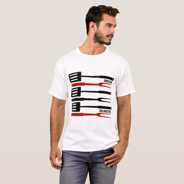 Camiseta Brockton Grillmaster Tee (Frente Completa)