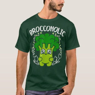 Camiseta Brocoholas Vegetarianas Vegan Broccoli T-