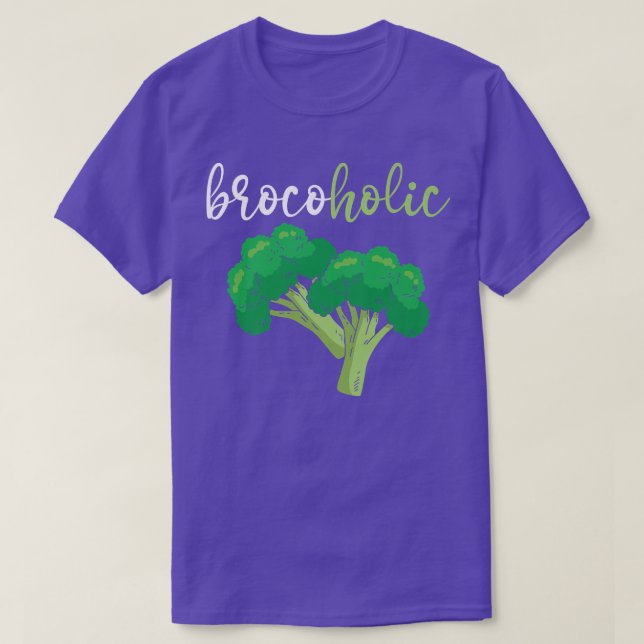 Camiseta Brocoli Brocoli Vegan Vegetal Saudável (Frente do Design)