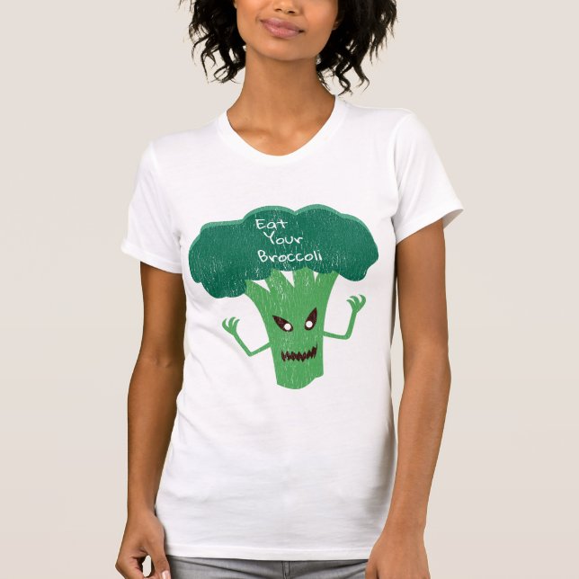 Camiseta Brócolis Assustador Thunder_Cove (Frente)
