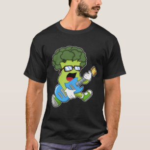 Camiseta Brócolis como Músico com Violão