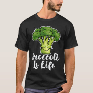 Camiseta Brócolis É a Vida Brócolis Vegetal Vegetariano V