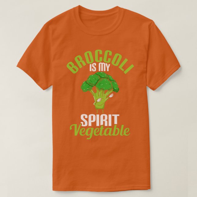 Camiseta Brócolis É O Meu Espírito Vegetal (Frente do Design)