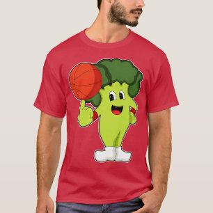 Camiseta Brócolis nos Esportes de Basquetebol