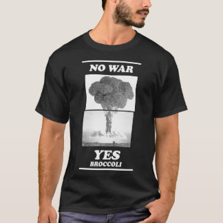 Camiseta brócolis sem guerra yes