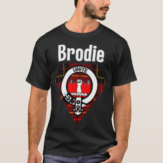 Camiseta Brodie Clan Scottish Name Coat Of Arms Tartan