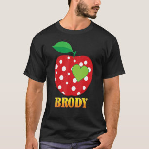 Camiseta Brody Love School Back To School Boy Study T