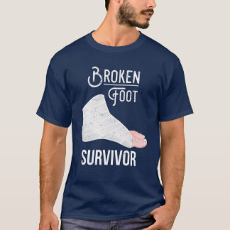 Camiseta Broken Foot Gift: Broken Foot Survivor